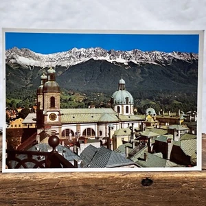 Postal vintage años 80 Innsbruck, Austria Catedral de St. James Dom St. Jakob - Imagen 1 de 2