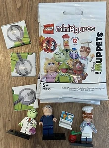 LEGO Muppets 71033 Dr. Bunsen Honigtau Statler & schwedischer Koch Minifiguren - Bild 1 von 5