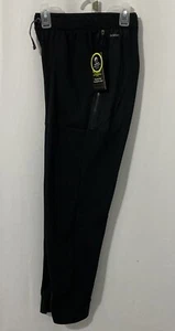 Athletic Works Boys Tech Fleece Jogger Pants W/Pockets Black Size XL (14-16) NWT - Picture 1 of 12