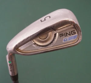 Left-Handed Ping G Series Green Dot 5 Iron Regular Graphite Shaft Ping Grip - Picture 1 of 4