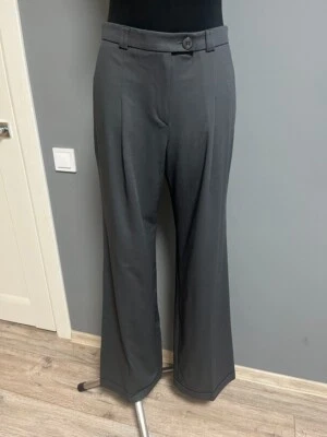 Emporio Armani Pants Palazzo Wool Gray Size 42 Us 6 M - Image 1 of 4