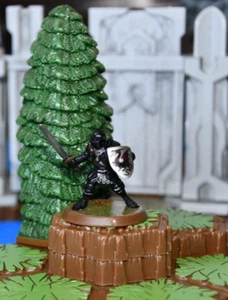 Heroscape : Sir Hawthorne / Valrill's Gambit (1 Figure & 1 Battle Card) VG - Picture 1 of 2