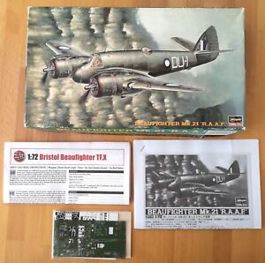 1/72 Hasegawa und Airfix Beaufighter mit zusätzlichen Abziehbildern & Ätzset