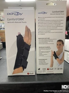 81-87318 - DonJoy ComfortForm Wrist Splint with Abducted Thumb, X-Large left - Picture 1 of 2
