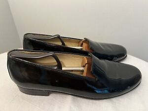 Church's Patent Leather Formal Tuxedo Loafers Handmade Size 11.5 M