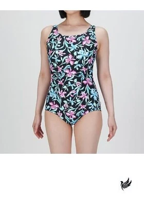 Traje de baño de una pieza negro talla XL Mizuno para mujer Foto 1 de 3