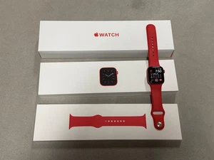Montre connectée Apple Watch Series 6 LTE [GPS, 40mm] avec (produit) aluminium ROUGE - Photo 1 sur 6