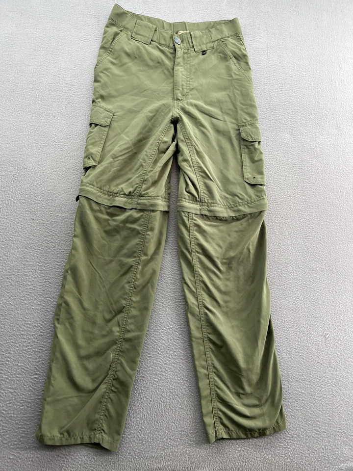 Pantalones Boy Scouts of America Juveniles Grandes Verde Switchback Uniforme Cremallera Carga Foto 1 de 4