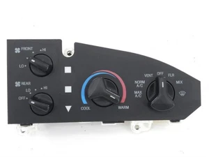 A/C Heater Climate Temperature Control w/ Rear AC for 05-14 Ford E150 E250 E350 - Picture 1 of 10
