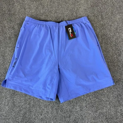 RLX Ralph Lauren Golf Shorts Mens Size Large Blue Lined Drawstring Vented NWT - Image 1 of 4