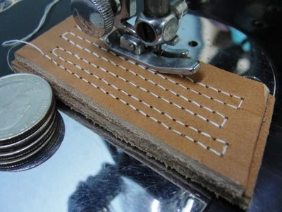 SCHWERLAST INDUSTRIE STÄRKE SINGER ITALIEN KLASSE 15 NÄHMASCHINE - LEDER  - Bild 1 von 4