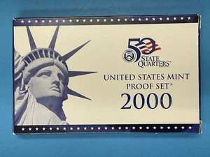 2000 S United States Mint Proof Set with COA & OGP - Picture 1 of 7