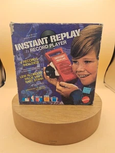 1971 Mattel Instant Replay Record Player With Box And 4 Records - Picture 1 of 10