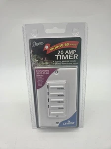 Decora Electronic Timer No. 6260M - Times At 10, 20, 30, 60 minutes  - Picture 1 of 3