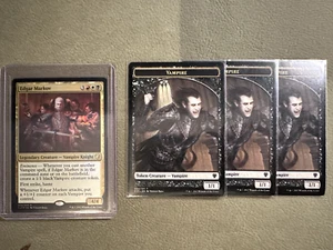 Edgar Markov - Commander 2017 (C17) - MTG - Foil (w/ 3 Two-Sided C17 Tokens) - Picture 1 of 6