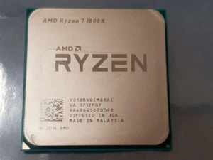 Ryzen 7 1800X CPU Eight Core with Sixteen Threads AM4 socket - Picture 1 of 3