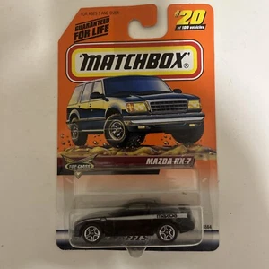 1997 Matchbox Mazda RX-7, #20 of 100 Black, 1/64 Scale Top Class Series New On C - Picture 1 of 4