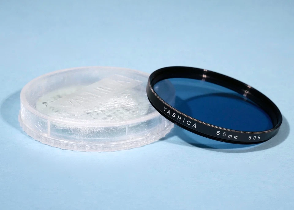 Yashica 55mm 80B Blue Colour Filter  (Exposure Factor 2) * SLR DSLR Cameras - Image 1 of 1