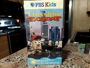THEODORE THE TUGBOAT VHS "THEODORE'S FRIENDLY ADVENTURES" PBS 2000 WARNER VIDEO - Picture 1 of 2