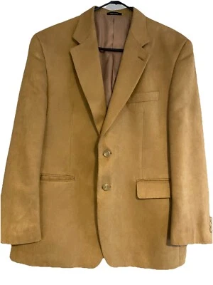 Abrigo deportivo Blazer Traje Chaqueta Chaps Ralph Lauren 42S Imitación Gamuza Para Hombre Foto 1 de 4