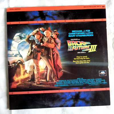 Back To The Future Part 3  Widescreen LASERDISC  NOT A DVD • 15.59€
