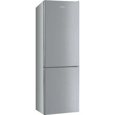 SMEG FC18EN1S FRIGORIFERO COMBINATO 185H TOTAL NO FROST SILVER - Immagine 1 di 3
