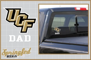UCF Knights UCF DAD Vinyl Decal Central Florida Knights Sticker - Picture 1 of 1