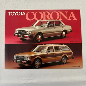 1978 Toyota Corona Limousine und Kombi Auto Verkaufsprospekt Katalog kanadisch - Bild 1 von 2