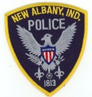 INDIANA IN NEW ALBANY POLICE NICE SHOULDER PATCH SHERIFF