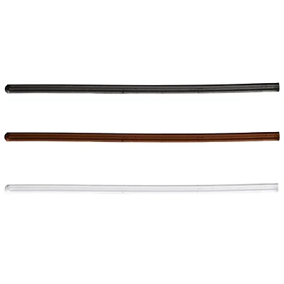 BREITFELD & SCHLIEKERT GMBH Brillen Bügelenden Silikon Ø 0,9 mm Schlanke Bügel Ersatzenden Anti Rutsch 65 mm