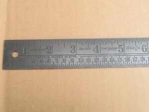 Vintage Lufkin No.95 Circumference Steel Rule Ruler Machinist Farm Tool Rare 36"