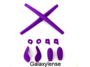 Earsocks Nasenpolster Gummi Kits Oakley Juliet,Penny,X Metall XXL,X Eckig Lila - Bild 1 von 3