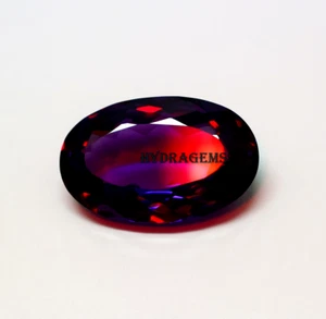 Natural Multi Color Changing Alexandrite 35-37 Ct Gemstone For Birthday Present - Picture 1 of 9