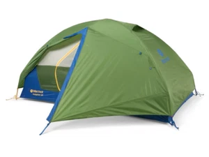 Marmot Tungsten 2P w/ Footprint, Backpacking Tent - Foliage/Dark Azure - Picture 1 of 6