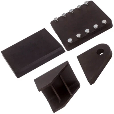 Slide Wedge Push Plate Rear Cylinder Mounting Set for Log Splitter 6 in Beam - Image 1 of 4