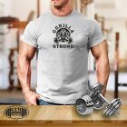 Gorilla Strong T Shirt Gym Clothing Bodybuilding Training Workout Boxing MMA Top