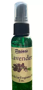 Paine's Lavender Mist Oil Room Spray 2 oz Home and Car air freshener fragrance - Picture 1 of 1