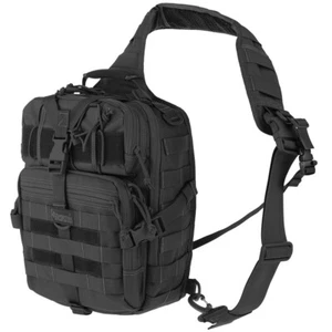 Maxpedition Malaga Gearslinger Táctico Ccw Pack Acolchado Molle Bolso Negro - Imagen 1 de 1