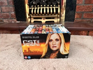 CSI MIAMI COMPLETE SEASONS 01-06 36 DVD 142 Episodes DVD Some Sealed - Picture 1 of 3