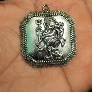 Colgantes alemanes de plata Dancing Ganesha 42x38 mm - Imagen 1 de 8
