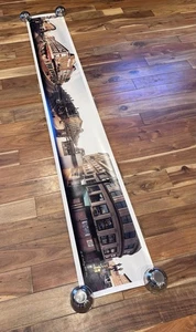 63) Brad Lapayne 1994 signed 74” x 12” Panorama RARE Photo Harvard Square NOS - Bild 1 von 15