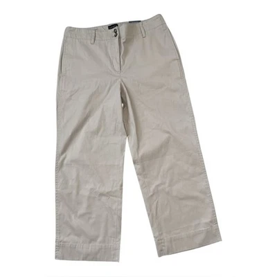 NWT Talbots Petite New England Chino Pants | Khaki Tan | 12P - Image 1 of 4