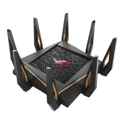 Asus Gt-Ax11000 Rog Rapture Ax11000 1148+4804+4804 Wireless Tri-Band Gaming - Image 1 of 3