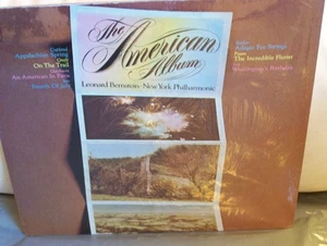 Bernstein NY Phil The American Album Barber Copland Gershwin 2-LP STILL SEALED! - Picture 1 of 2
