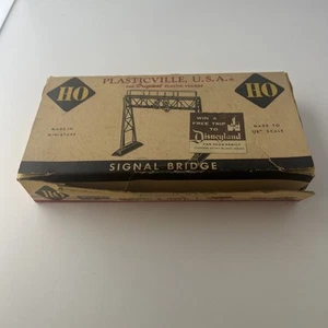 VTG Bachman HO HO-73 Railroad Signal Bridge w/ Original Box Train Model Railroad - Picture 1 of 4