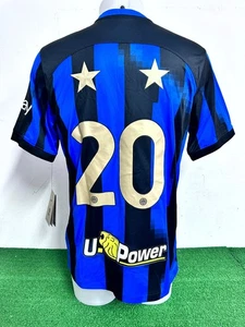 09 Shirt Inter Celebrating Victory Scudetto No Match Worn Shirt 2023/2024 - Picture 1 of 5