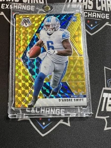 20220 Panini Mosaic D’Andre Swift Gold /10 Detroit Lions Chicago Bears #215 - Picture 1 of 6