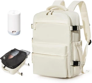 Zaino Sottovuoto Viaggio Con Pompa Zaino Ryanair 40X30X25 Aereo Bagaglio a Mano  - Foto 1 di 12