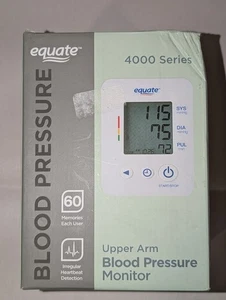 Monitor de presión arterial de brazo superior Equate serie 4000 - Imagen 1 de 6