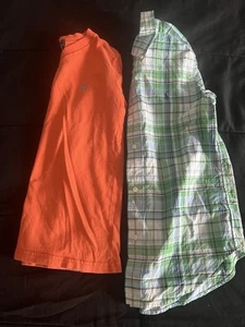 Boy’s Lot of 2 Ralph Lauren Shirts Size 7 - Picture 1 of 9